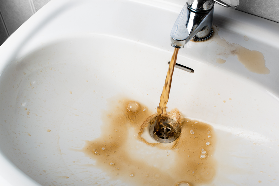 Fig. Contaminação da água
